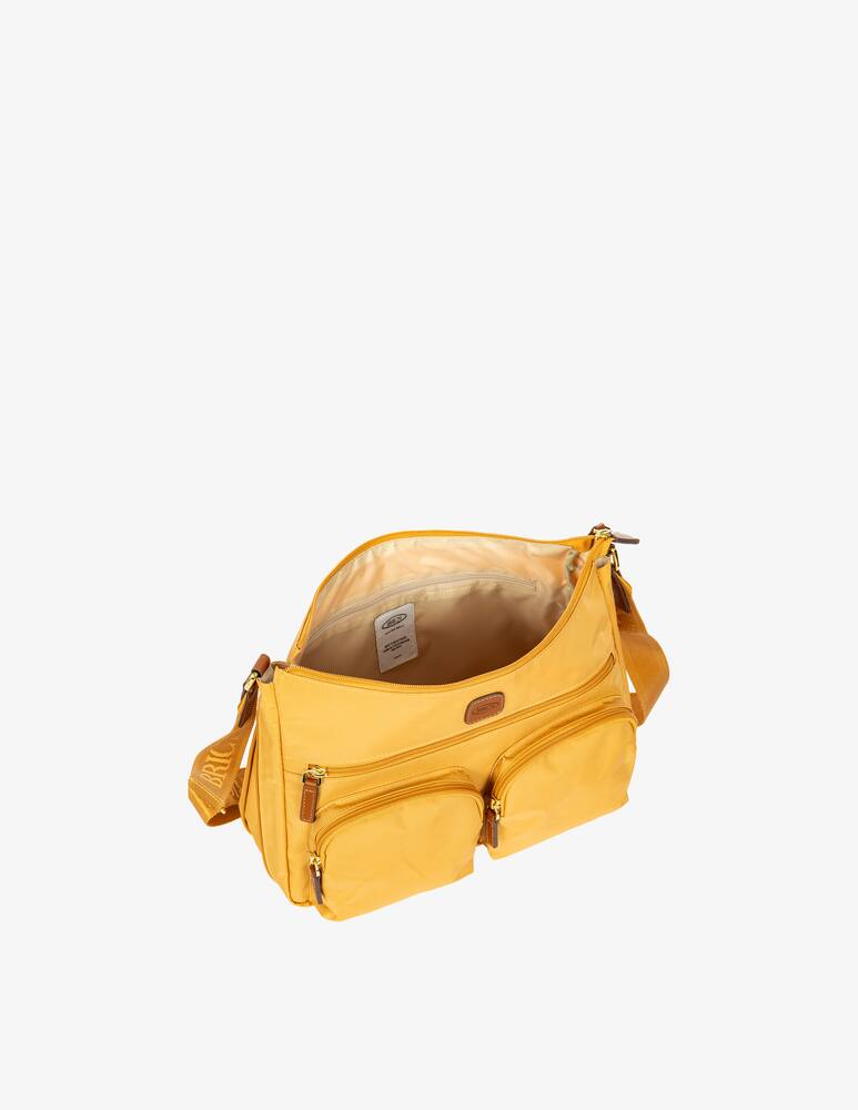 rinascente Bric's Recycled Fabric Medium Shoulderbag