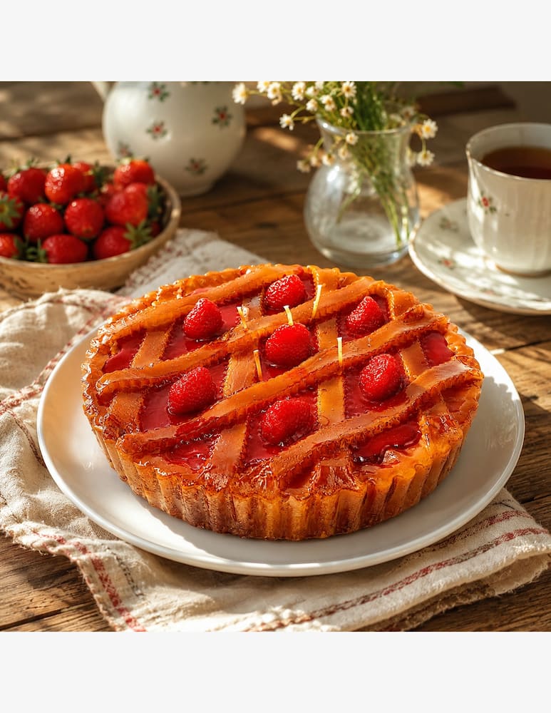 Cereria Introna Crostata Candle - picture 2 Cereria Introna Crostata Candle - picture 2