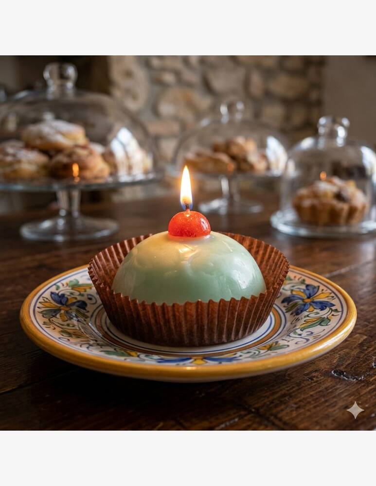 Cereria Introna Cassata Mini Candle - picture 2 Cereria Introna Cassata Mini Candle - picture 2