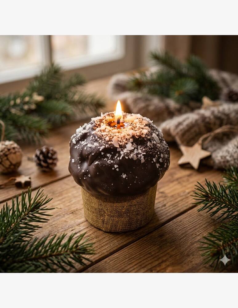 Cereria Introna Panettone Mini Candle - picture 2 Cereria Introna Panettone Mini Candle - picture 2