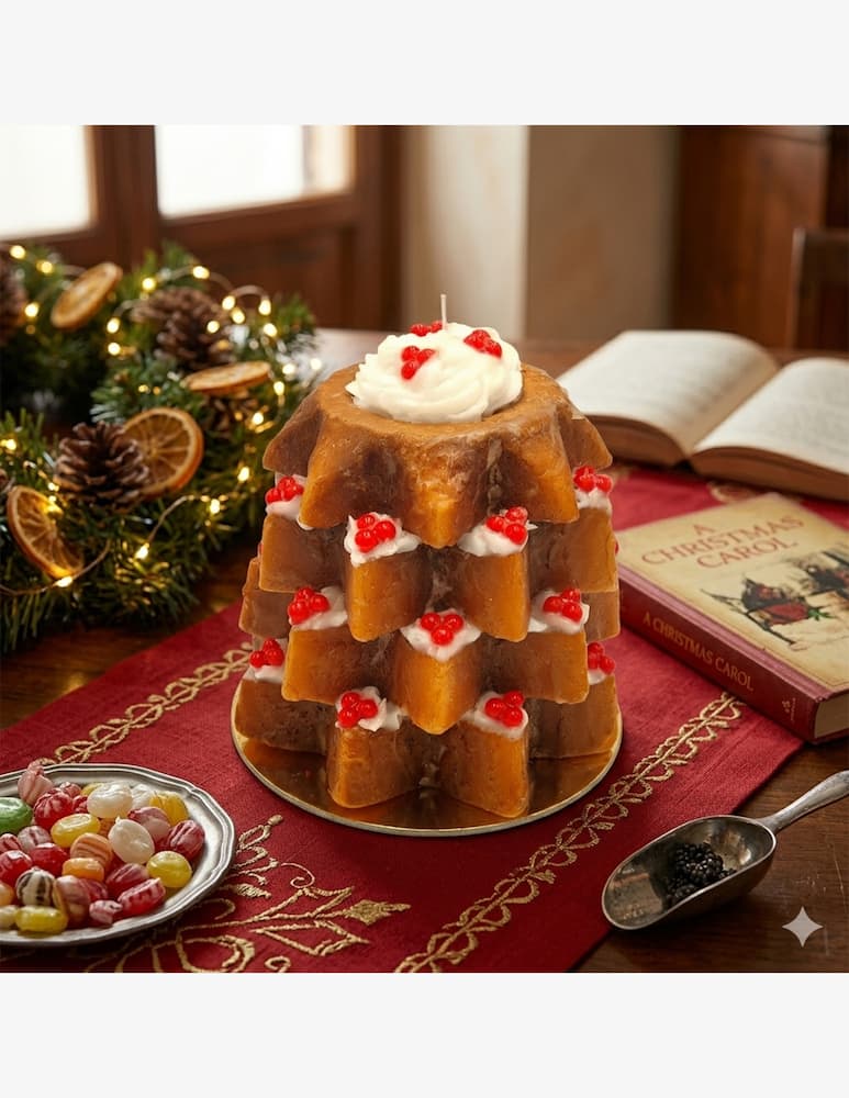 Cereria Introna Pandoro Stella Candle - picture 2 Cereria Introna Pandoro Stella Candle - picture 2
