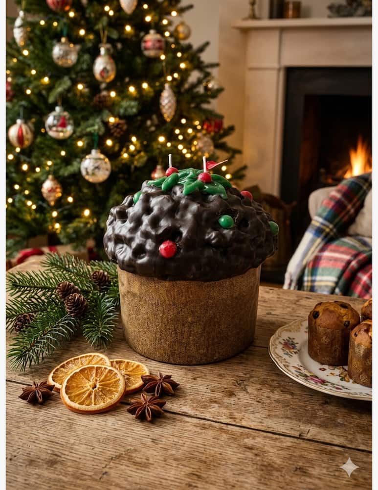 Cereria Introna Panettone Candle - picture 2 Cereria Introna Panettone Candle - picture 2