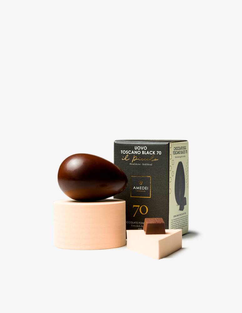 rinascente Amedei Black Piccolo Uovo Toscano 80g