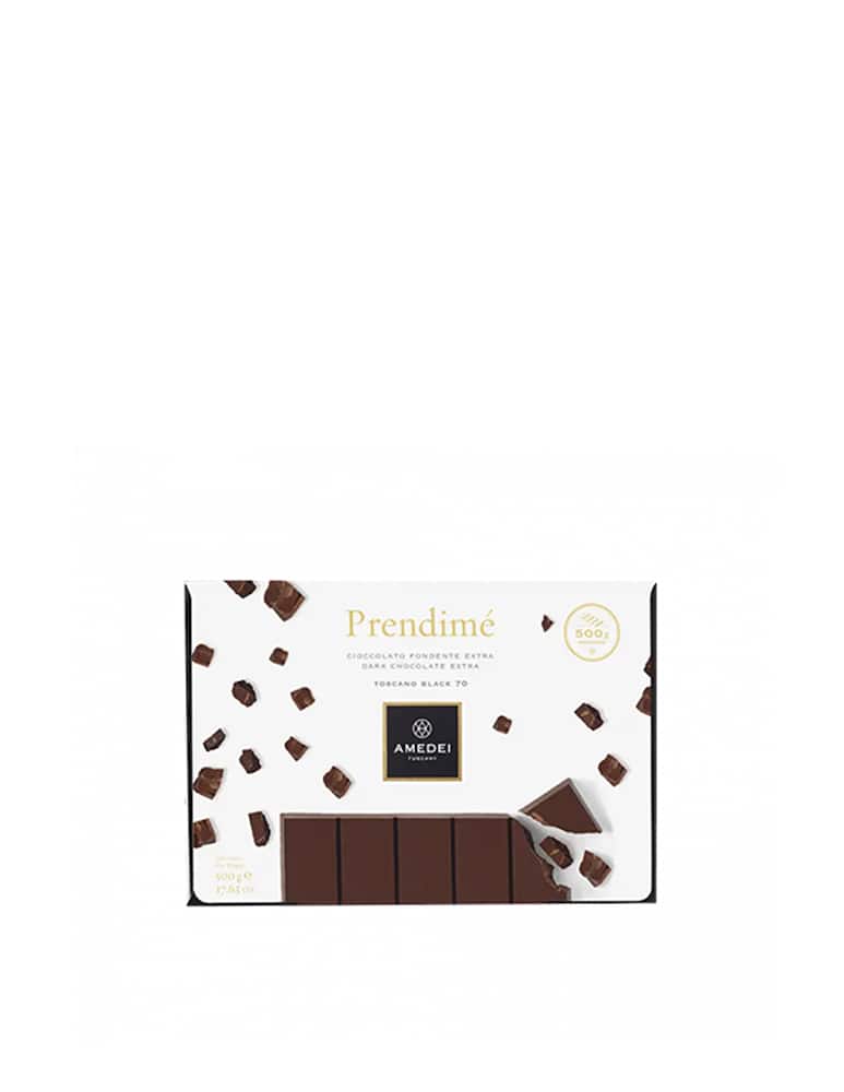 Amedei Toscano black 70% - chocolate block 500g - picture 1 Amedei Toscano black 70% - chocolate block 500g - picture 1