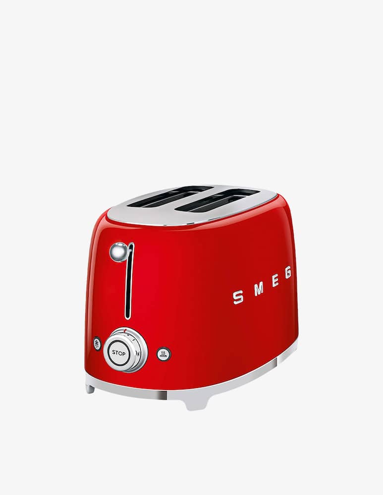 Smeg Tostapane 50's Style rosso lucido 2x2 - immagine 2 Smeg Tostapane 50's Style rosso lucido 2x2 - immagine 2
