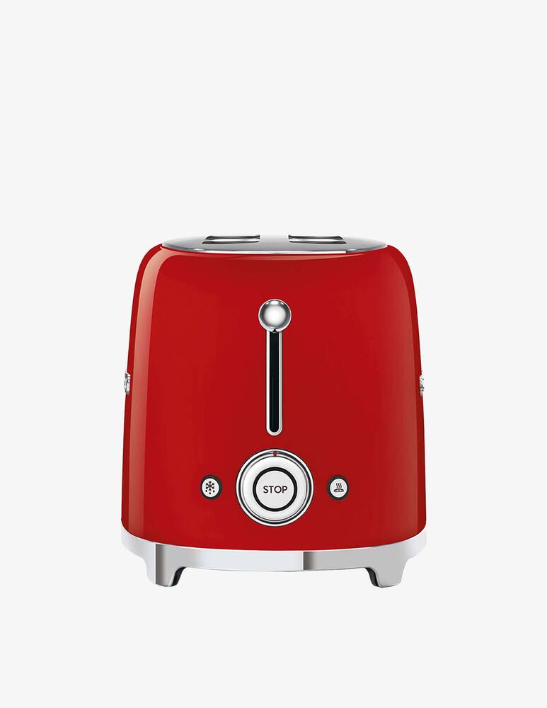 rinascente Smeg Tostapane 50'S Style  Rosso Lucido 2X2