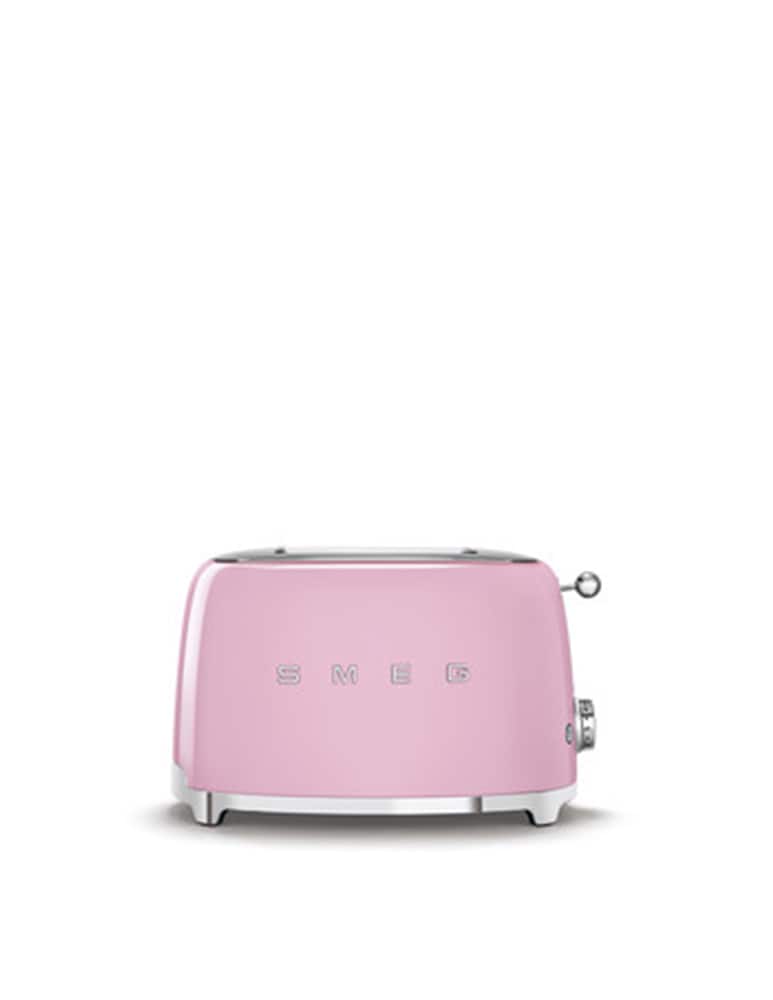 Smeg Tostapane 50's Style rosa lucido 2x2 - immagine 2 Smeg Tostapane 50's Style rosa lucido 2x2 - immagine 2