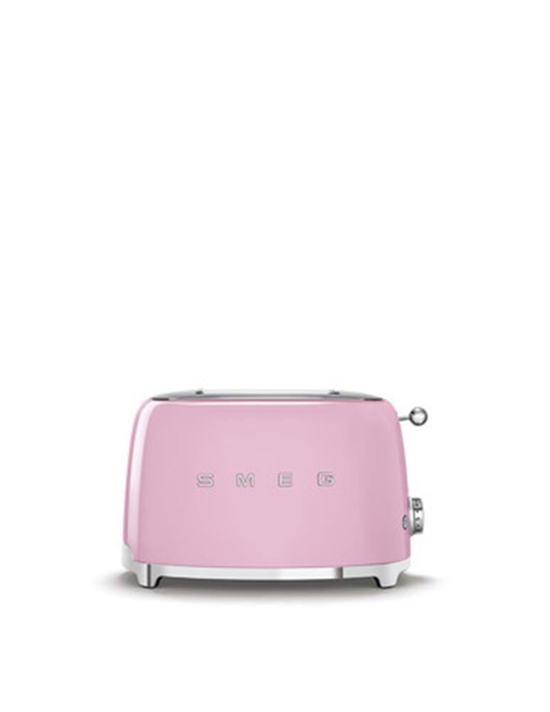 rinascente Smeg Toaster 50'S Style  Glossy Pink 2X2