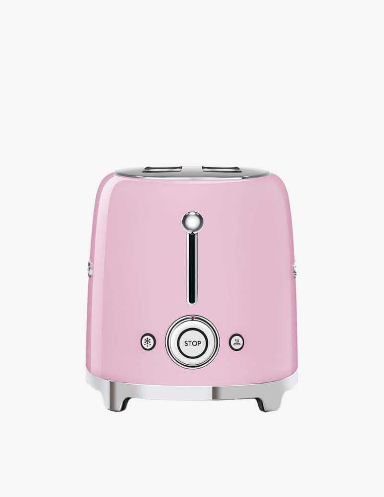 Smeg Tostapane 50's Style rosa lucido 2x2 - immagine 5 Smeg Tostapane 50's Style rosa lucido 2x2 - immagine 5