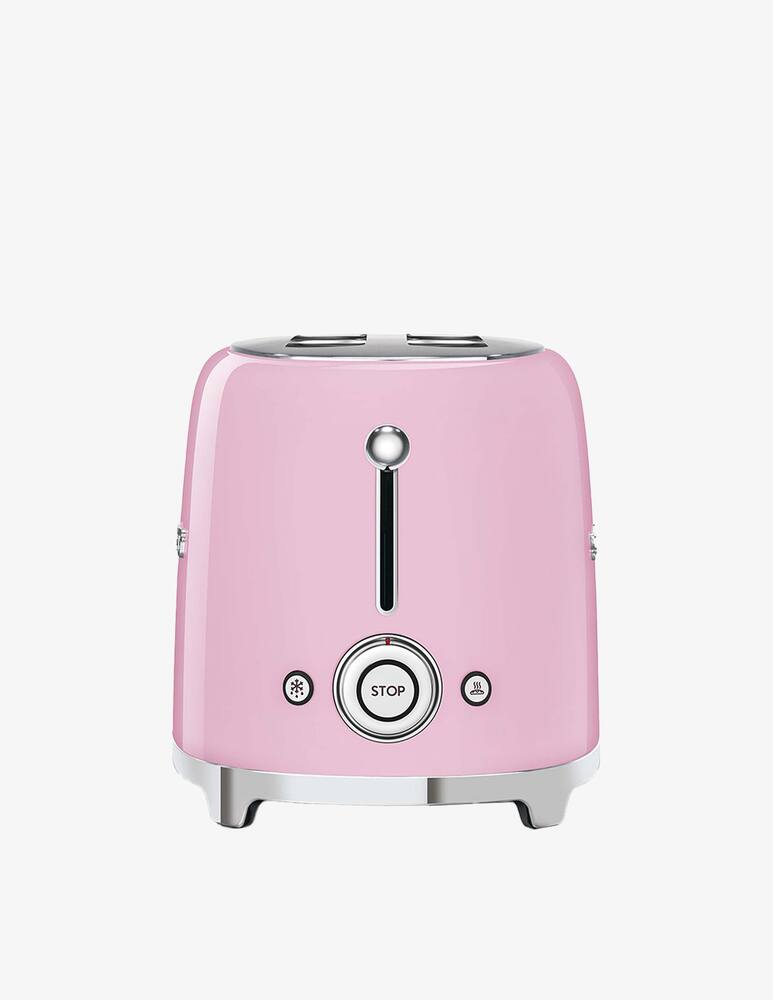 rinascente Smeg Toaster 50'S Style  Glossy Pink 2X2