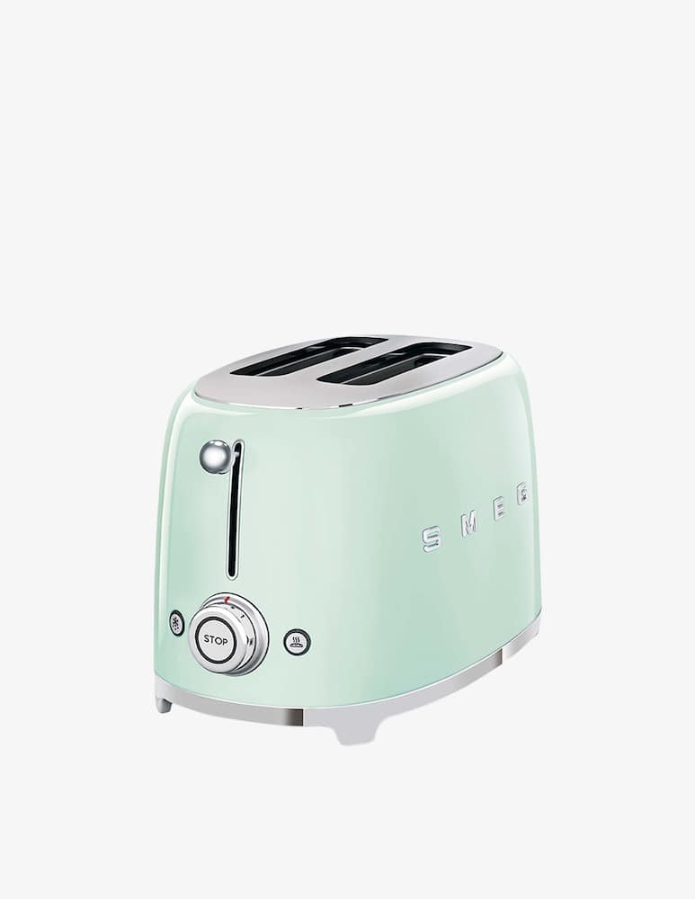 Smeg Tostapane 50'S Style Verde Lucido 2X2 - immagine 2 Smeg Tostapane 50'S Style Verde Lucido 2X2 - immagine 2