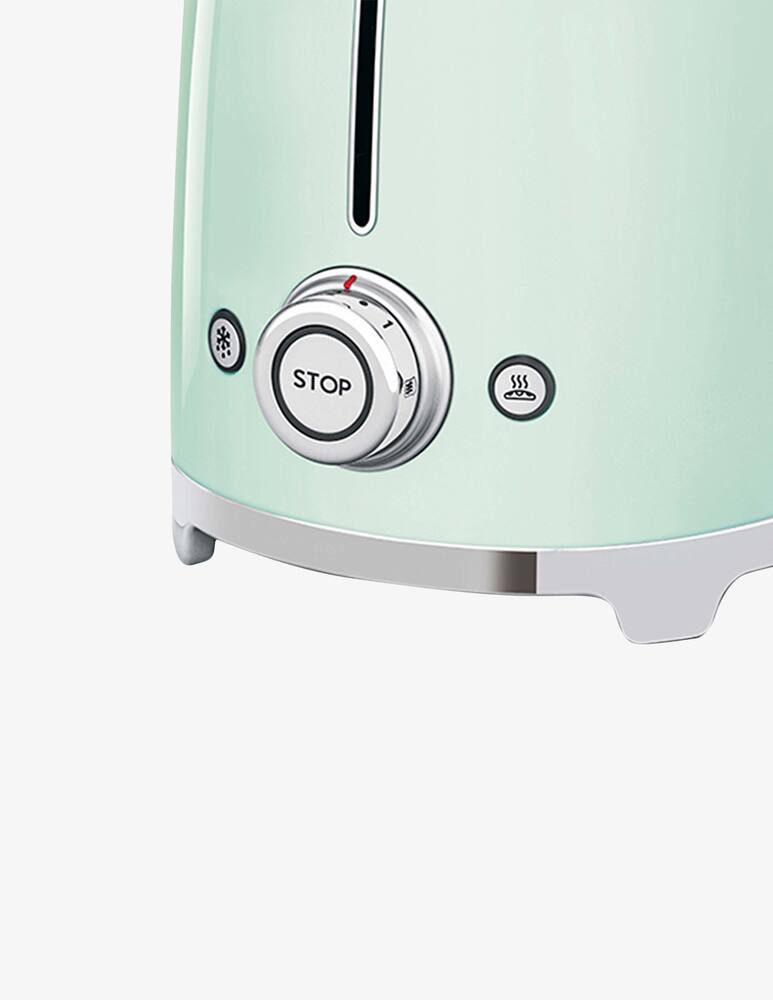 rinascente Smeg Tostapane 50'S Style  Verde Lucido 2X2