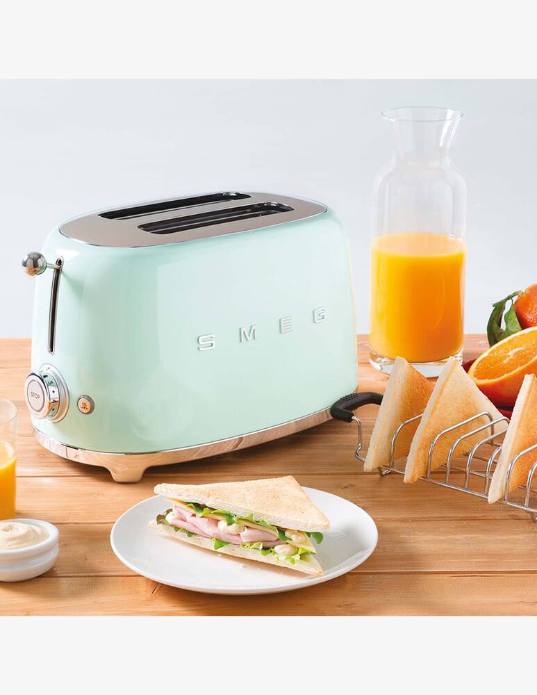 rinascente Smeg Tostapane 50'S Style  Verde Lucido 2X2