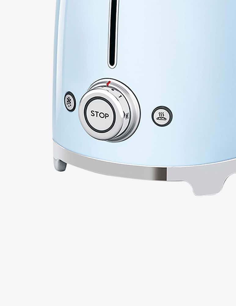 Smeg Tostapane 50's Style azzurro lucido 2x2 - immagine 3 Smeg Tostapane 50's Style azzurro lucido 2x2 - immagine 3