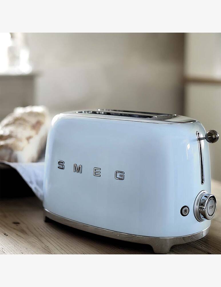 rinascente Smeg Tostapane 50'S Style  Azzurro Lucido 2X2