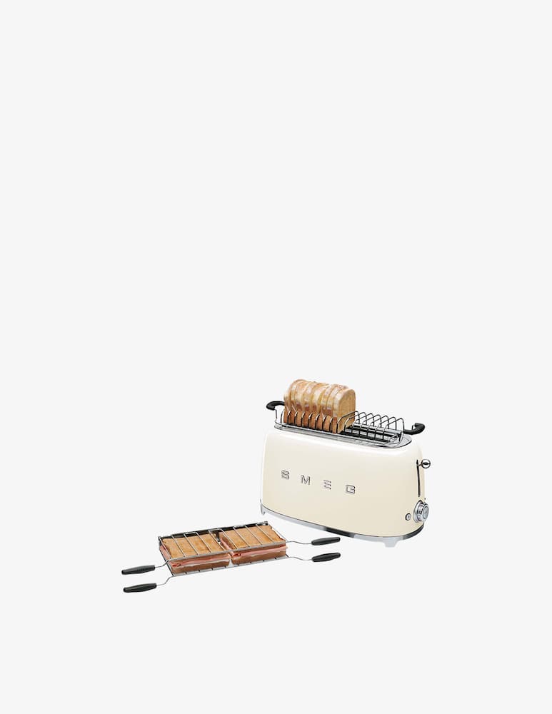 rinascente Smeg Tostapane 50'S Style  Panna Lucido 2X4