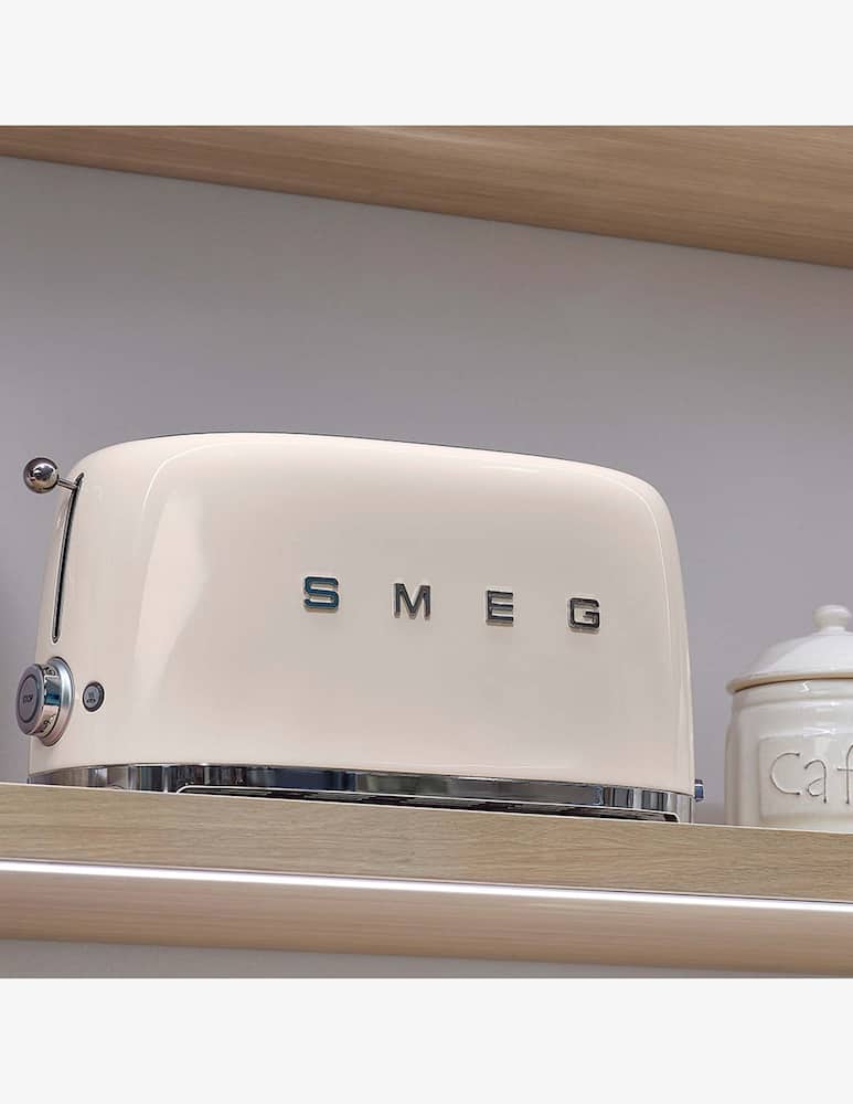 rinascente Smeg Tostapane 50'S Style  Panna Lucido 2X4