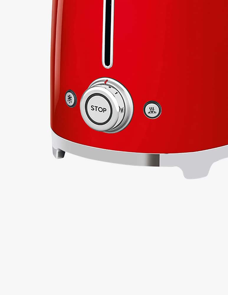 rinascente Smeg Toaster 50'S Style  Glossy Red 2X4