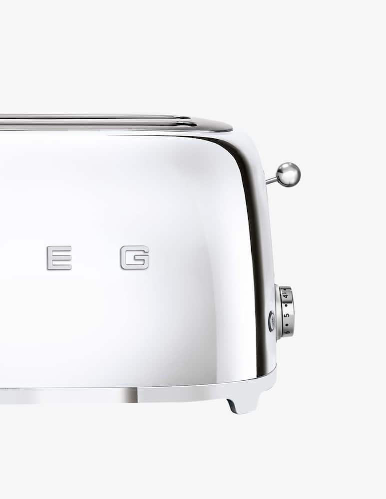Smeg Toaster 50's Style glossy steel 2x4 - picture 2