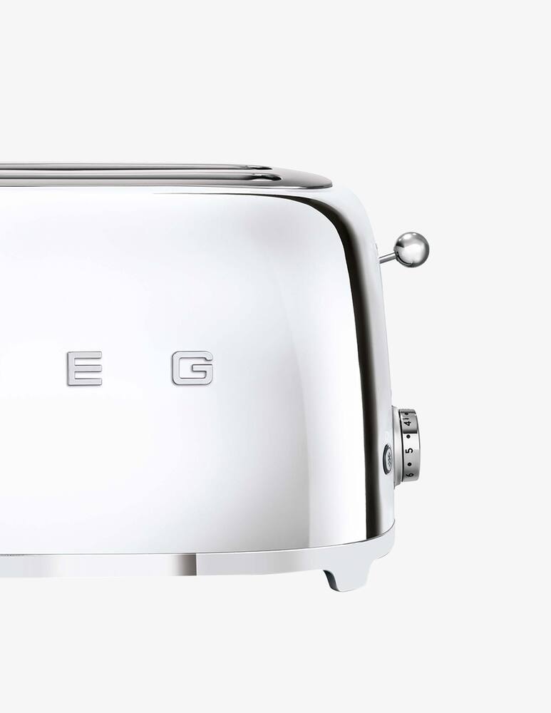 rinascente Smeg Toaster 50'S Style Glossy Steel 2X4