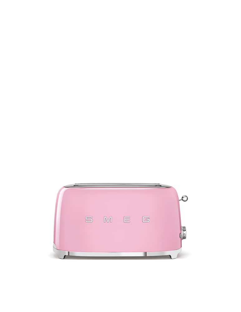 Smeg Tostapane 50's Style rosa lucido 2x4 - immagine 1 Smeg Tostapane 50's Style rosa lucido 2x4 - immagine 1