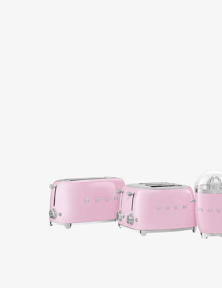 rinascente Smeg Tostapane 50'S Style  Rosa Lucido 2X4
