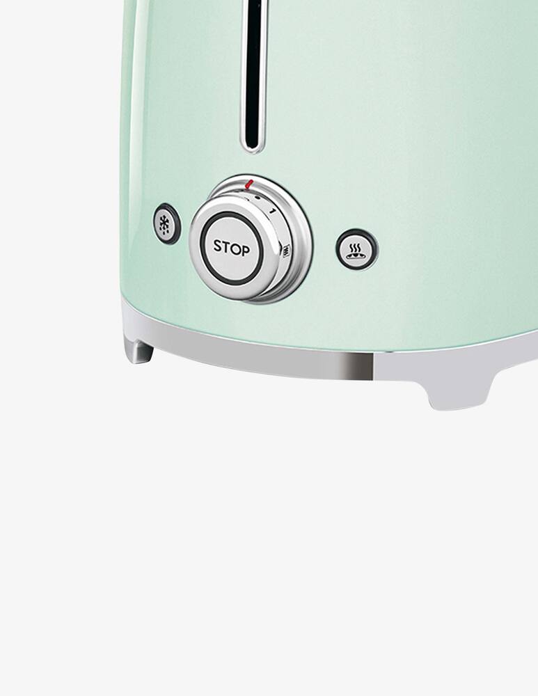 rinascente Smeg Toaster 50'S Style  Glossy  Green 2X4