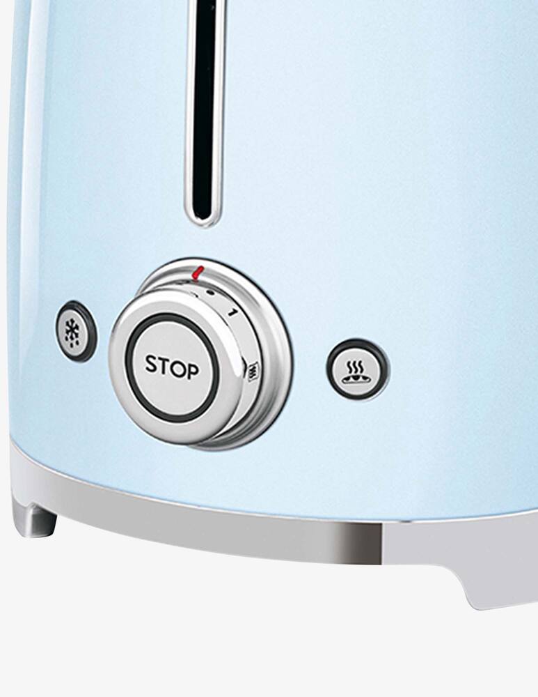 rinascente Smeg Tostapane 50'S Style  Azzurro Lucido 2X4