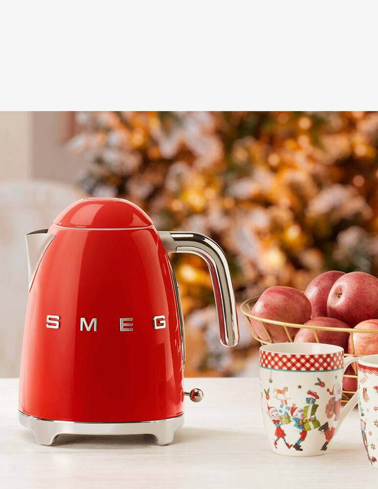 rinascente Smeg Bollitore Standard   Rosso Lucido