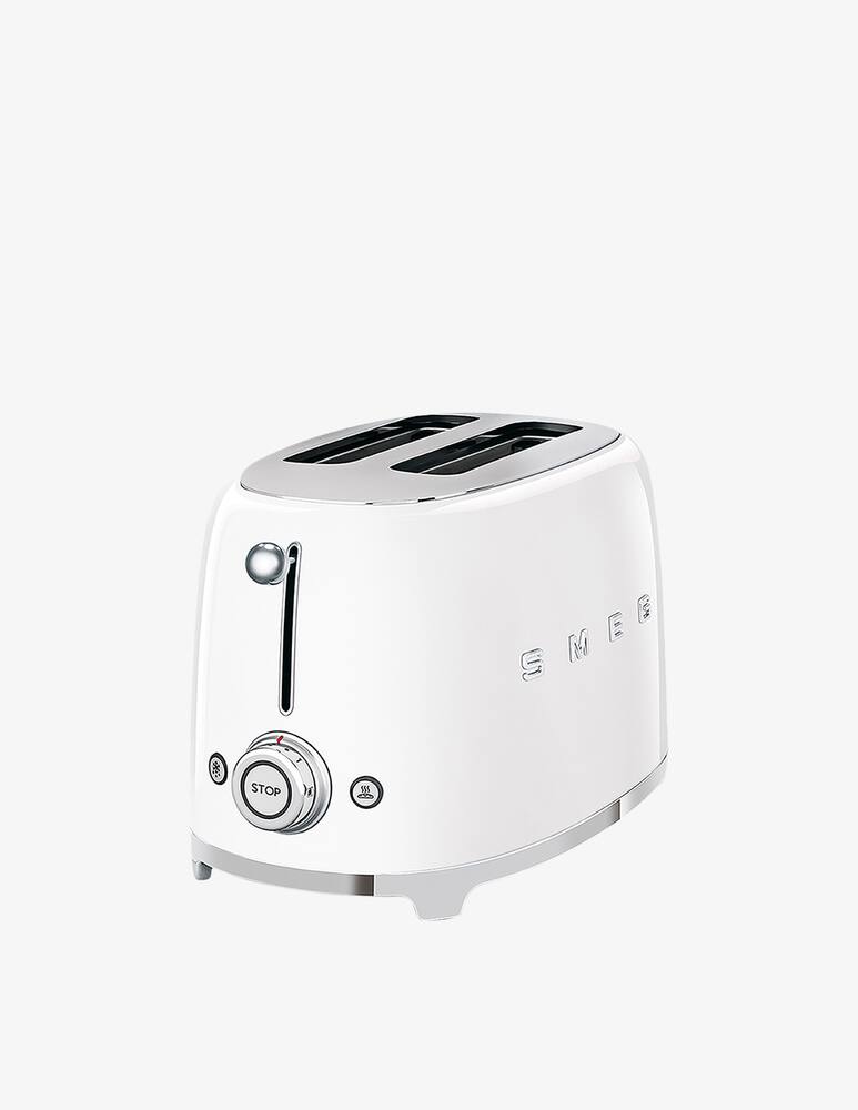 Smeg Toaster 50'S Style Glossy White 2X2 Rinascente.it