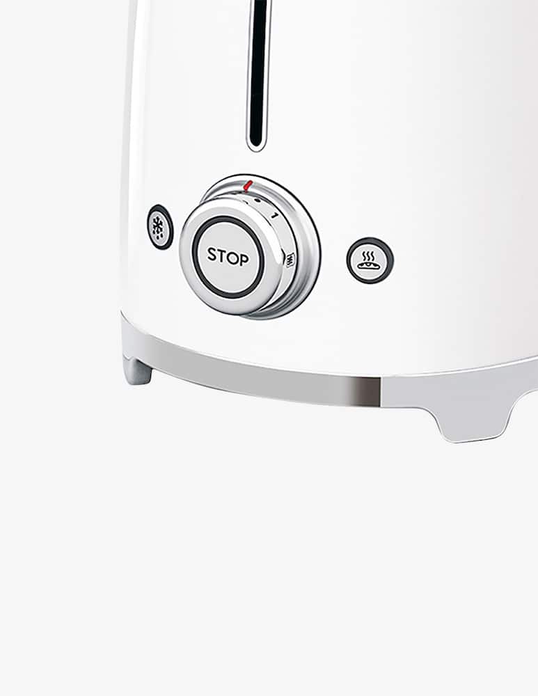 Smeg Toaster 50'S Style Glossy White 2X2 - picture 3 Smeg Toaster 50'S Style Glossy White 2X2 - picture 3