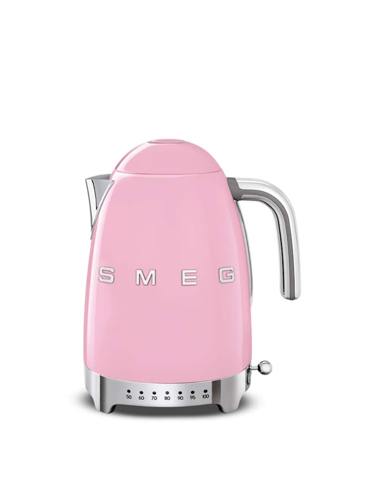 Smeg Bollitore a temperatura variabile rosa lucido - immagine 1 Smeg Bollitore a temperatura variabile rosa lucido - immagine 1