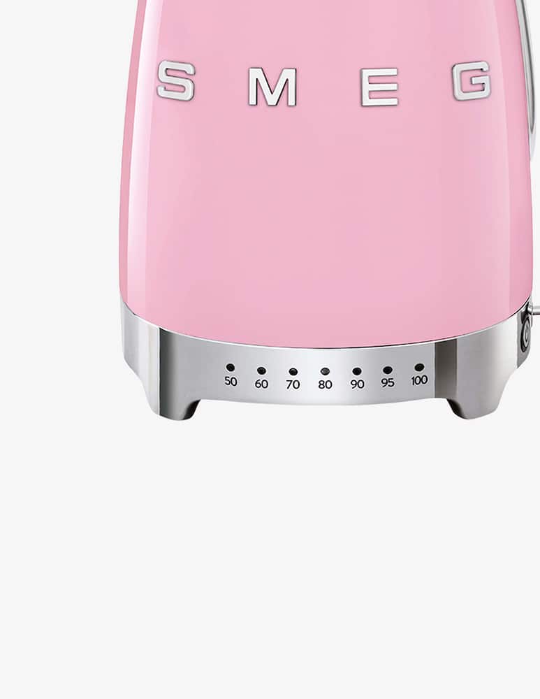 Smeg Bollitore a temperatura variabile rosa lucido - immagine 2 Smeg Bollitore a temperatura variabile rosa lucido - immagine 2