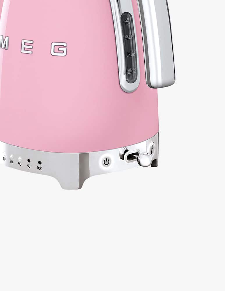 Smeg Bollitore a temperatura variabile rosa lucido - immagine 5 Smeg Bollitore a temperatura variabile rosa lucido - immagine 5