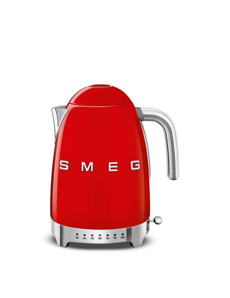 Smeg Bollitore a temperatura variabile rosso lucido - immagine 1 Smeg Bollitore a temperatura variabile rosso lucido - immagine 1