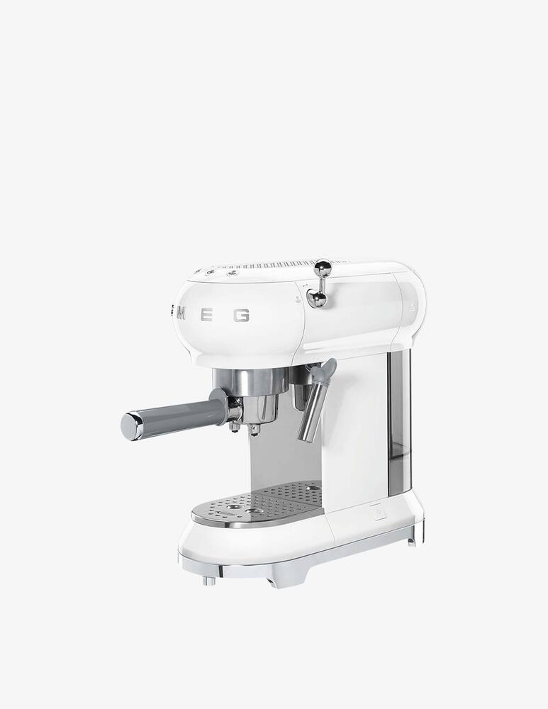 Shop Smeg Manual Espresso Coffee Machine White on Rinascente