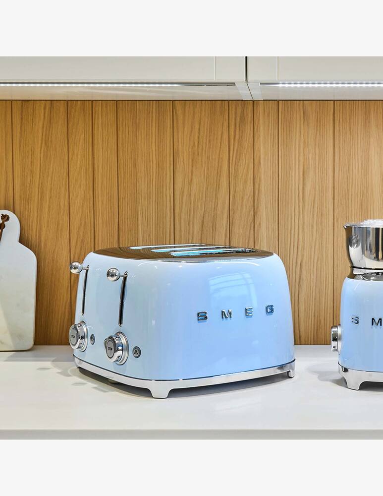 rinascente Smeg Toaster 50'S Style  Glossy Blue 4X4