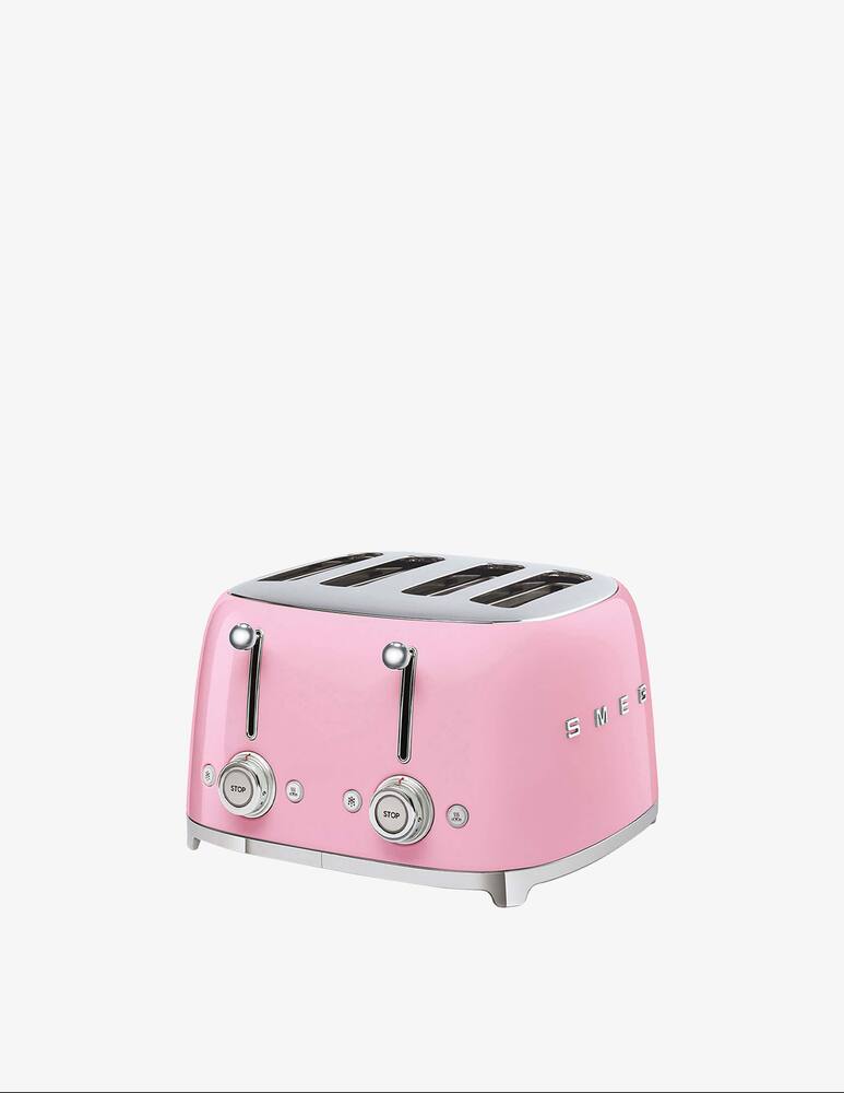 rinascente Smeg Toaster 50'S Style  Glossy Pink 4X4