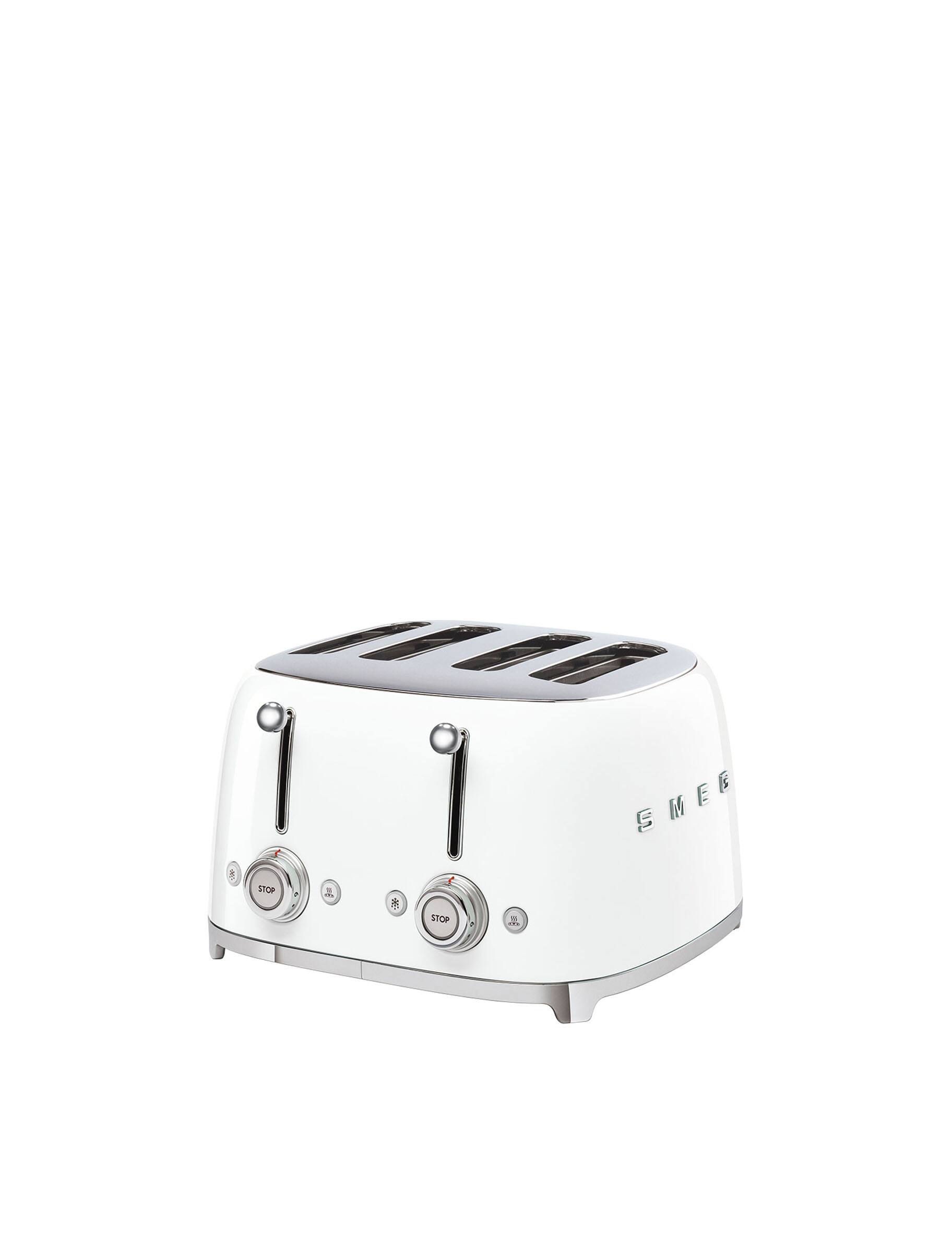 Smeg Toaster 50'S Style Glossy White 4X4 Rinascente.it