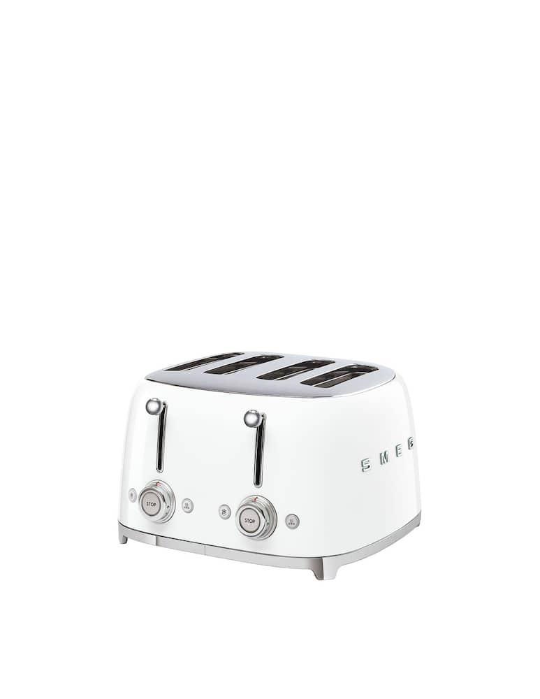 Smeg Tostapane 50's Style bianco lucido 4x4 - immagine 1 Smeg Tostapane 50's Style bianco lucido 4x4 - immagine 1