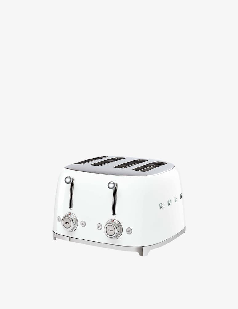 Smeg Tostapane 50's Style bianco lucido 4x4 - immagine 3 Smeg Tostapane 50's Style bianco lucido 4x4 - immagine 3