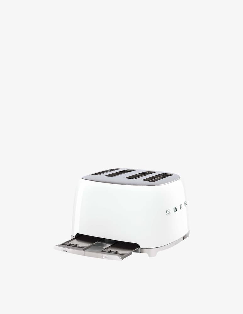 Smeg Tostapane 50's Style bianco lucido 4x4 - immagine 4 Smeg Tostapane 50's Style bianco lucido 4x4 - immagine 4