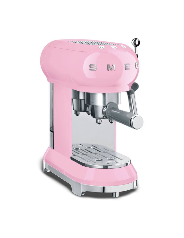 rinascente Smeg Manual Espresso Coffee Machine    Pink