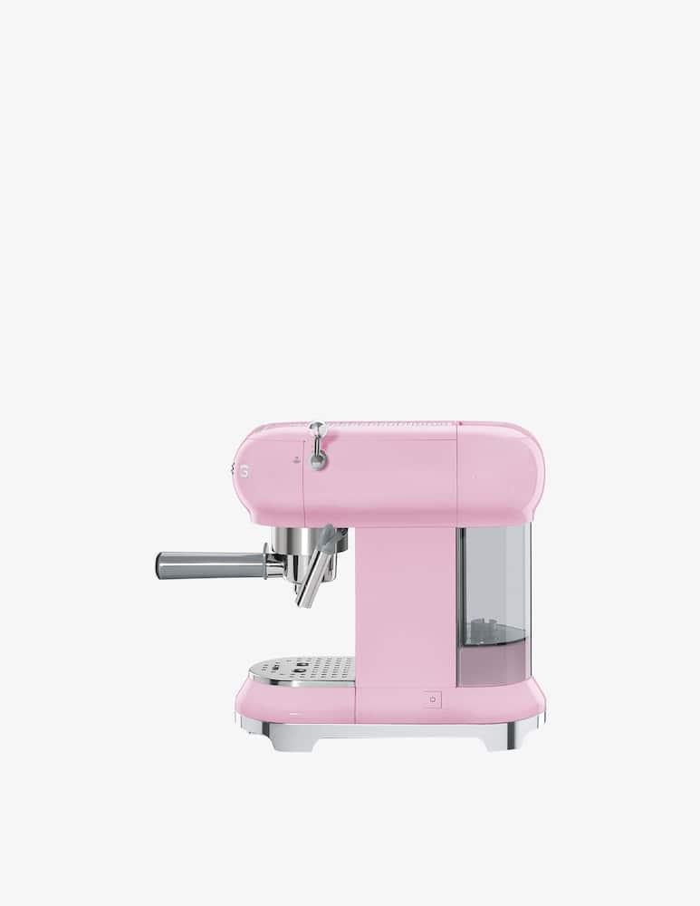 rinascente Smeg Manual Espresso Coffee Machine    Pink