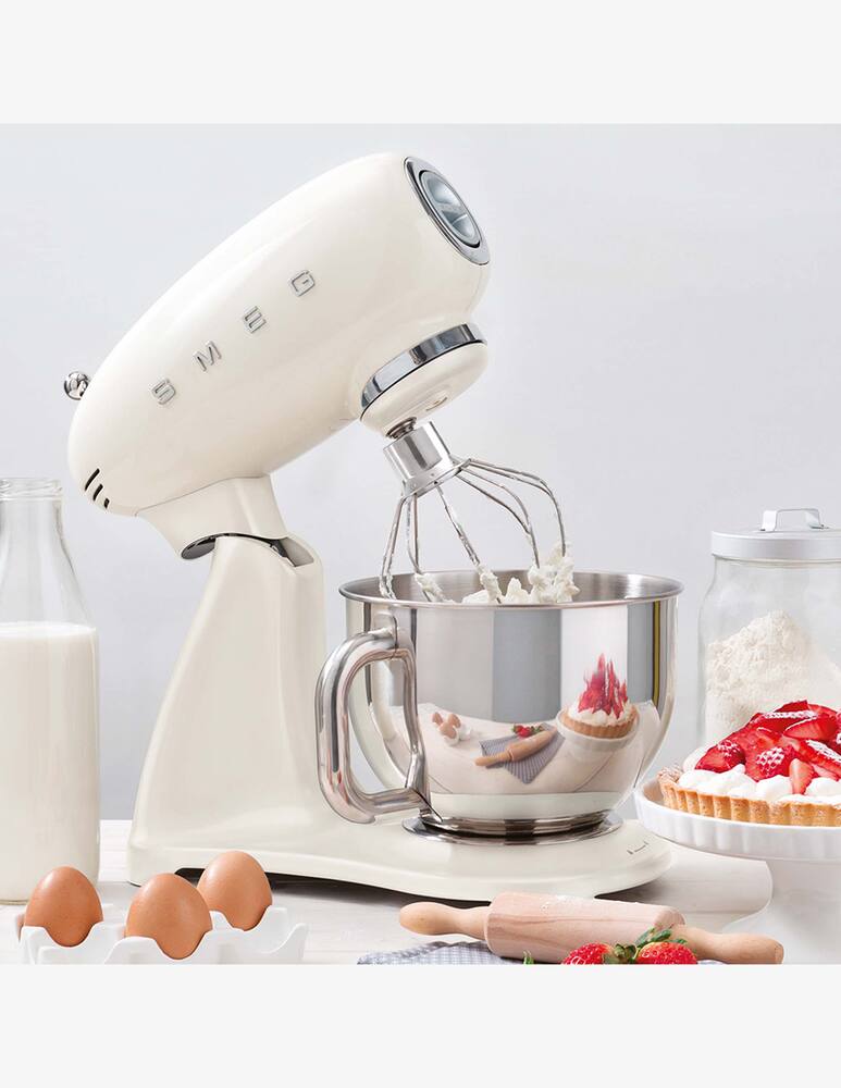 rinascente Smeg Stand Mixer Full Color   Glossy Cream