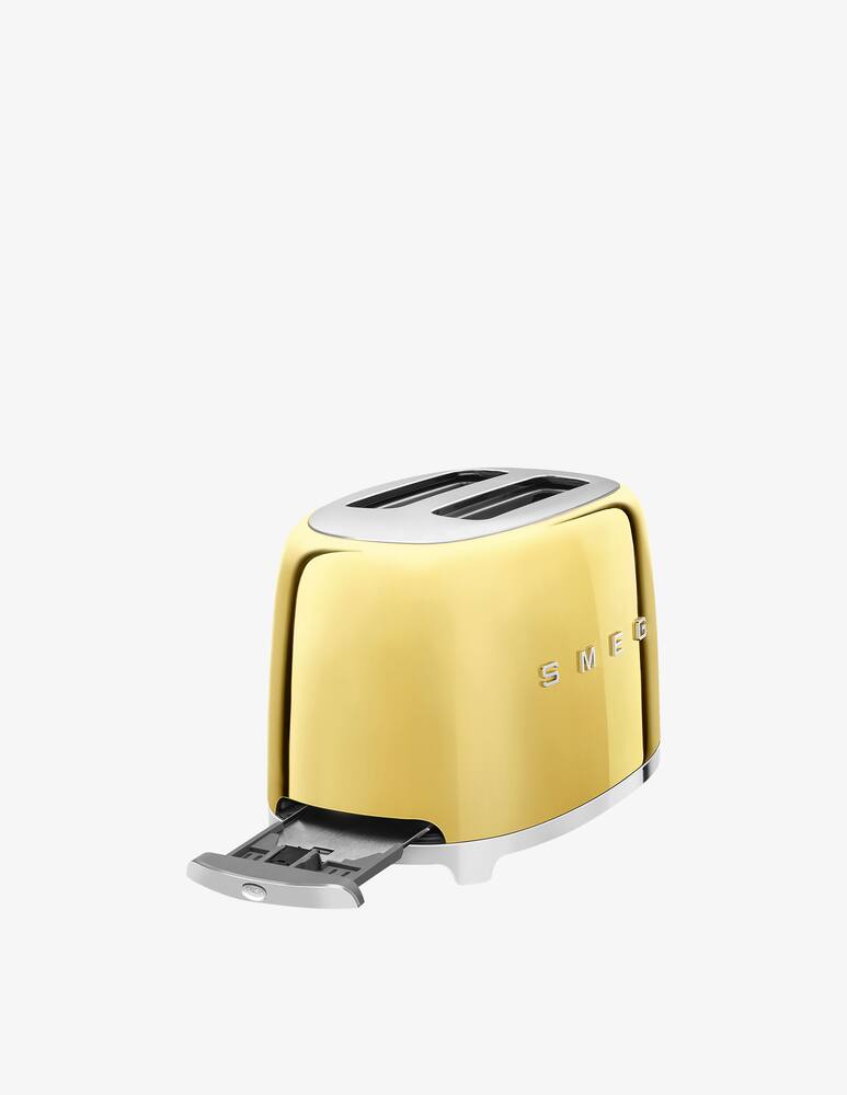 rinascente Smeg Toaster 50'S Style  Glossy  Gold 2X2
