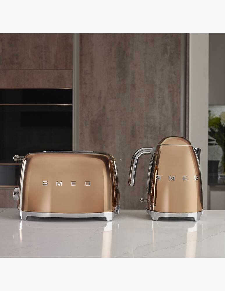 rinascente Smeg Bollitore Standard 50's Style Oro Rosa Lucido