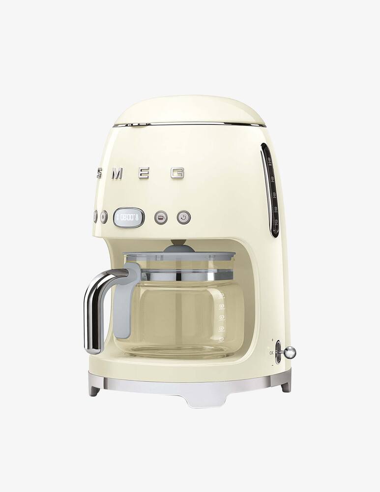 Shop Smeg Drip Filter Coffee Machine Cream on Rinascente