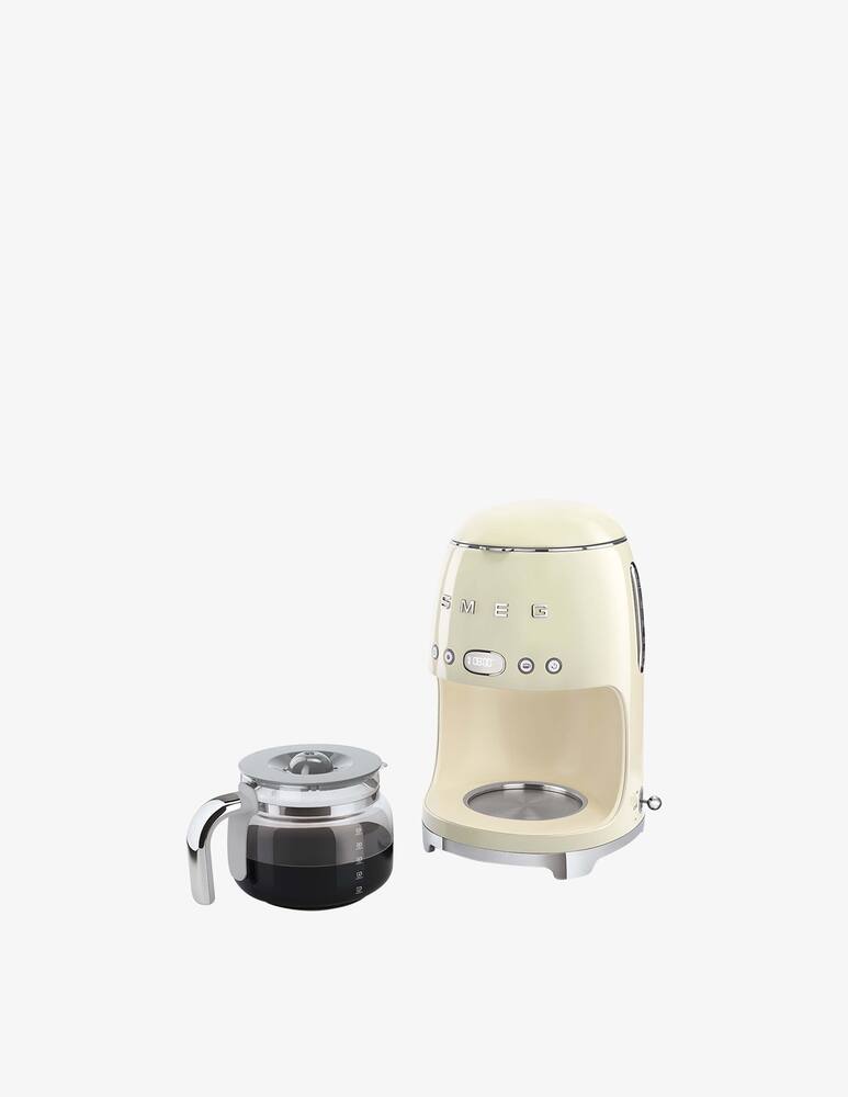 Shop Smeg Drip Filter Coffee Machine Cream on Rinascente