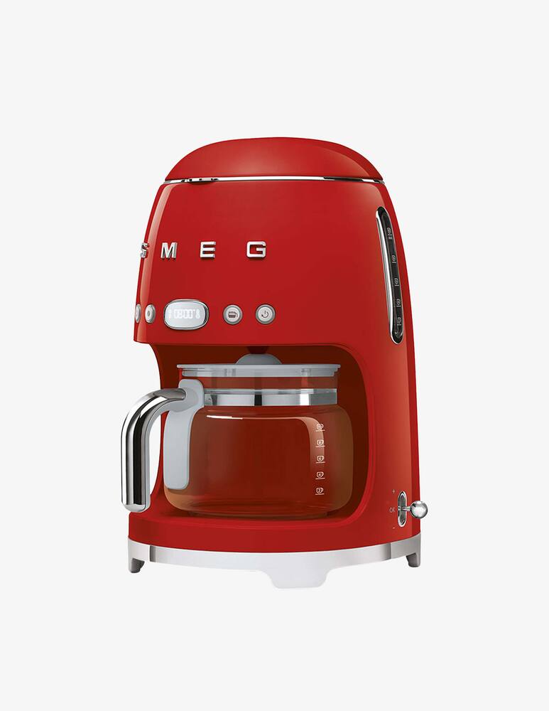 rinascente Smeg Drip Filter Coffee Machine   Red